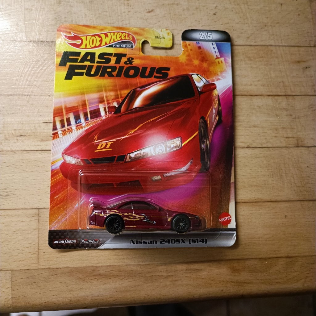Hot Wheels Premium Fast & Furious 2022 Nissan 240SX ( S14 ), Hobby en Vrije tijd, Modelauto's | Overige schalen, Ophalen of Verzenden