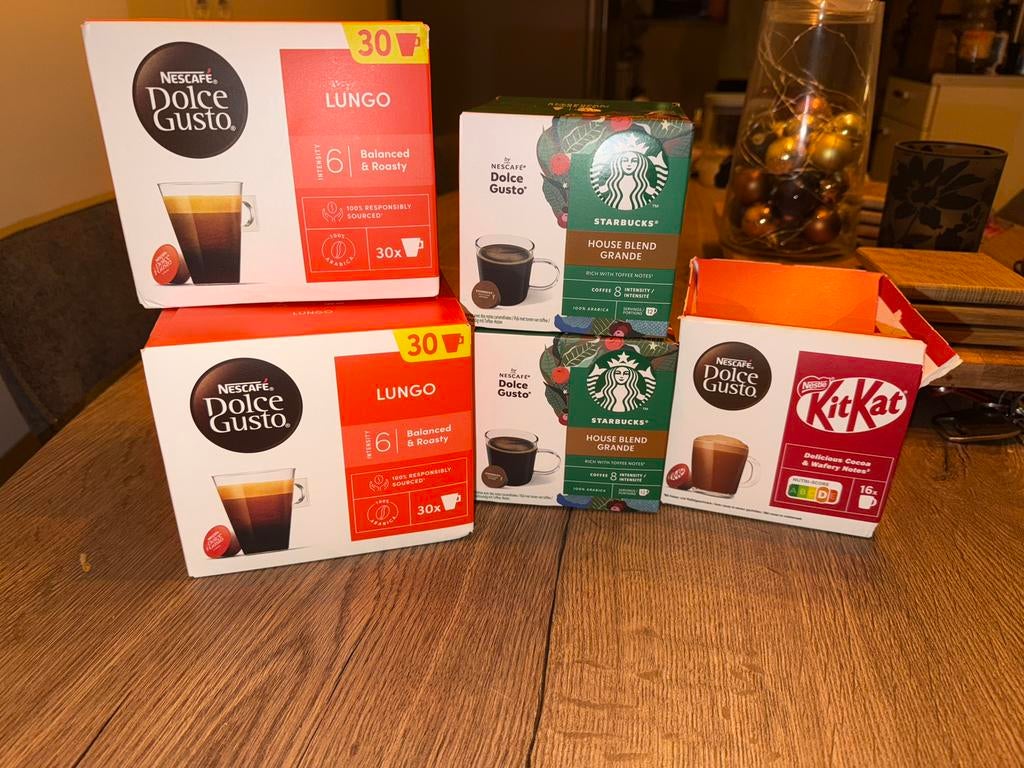 Nieuw Koffiecups, Ophalen, Overige typen, Dolce Gusto, Nieuw