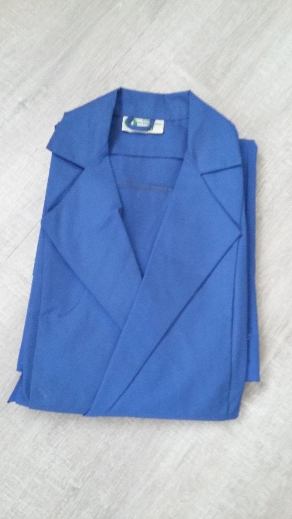 Dames werkjas KORENBLAUW met strik bandsluiting maat 40, Ophalen of Verzenden, Nieuw, Dames, Jas