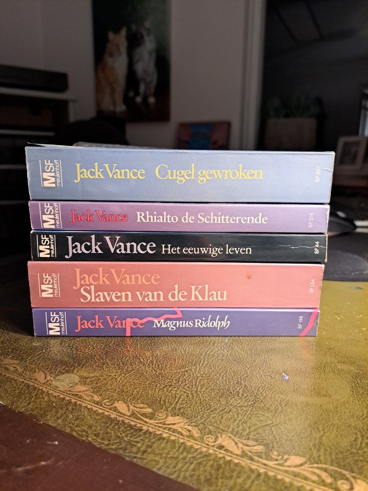 Jack Vance - Collectie alle SF boeken in NL., Boeken, Ophalen, Gelezen, Jack Vance