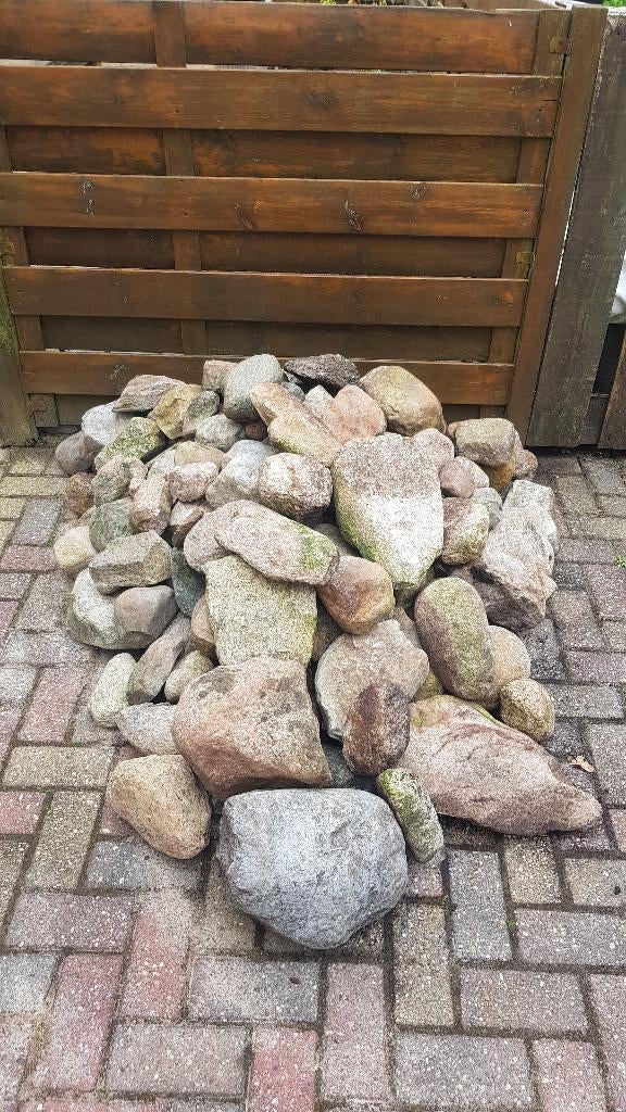 Zwerf keien / Natuur steen, Tuin en Terras, Ophalen, Multi, Graniet, Kei