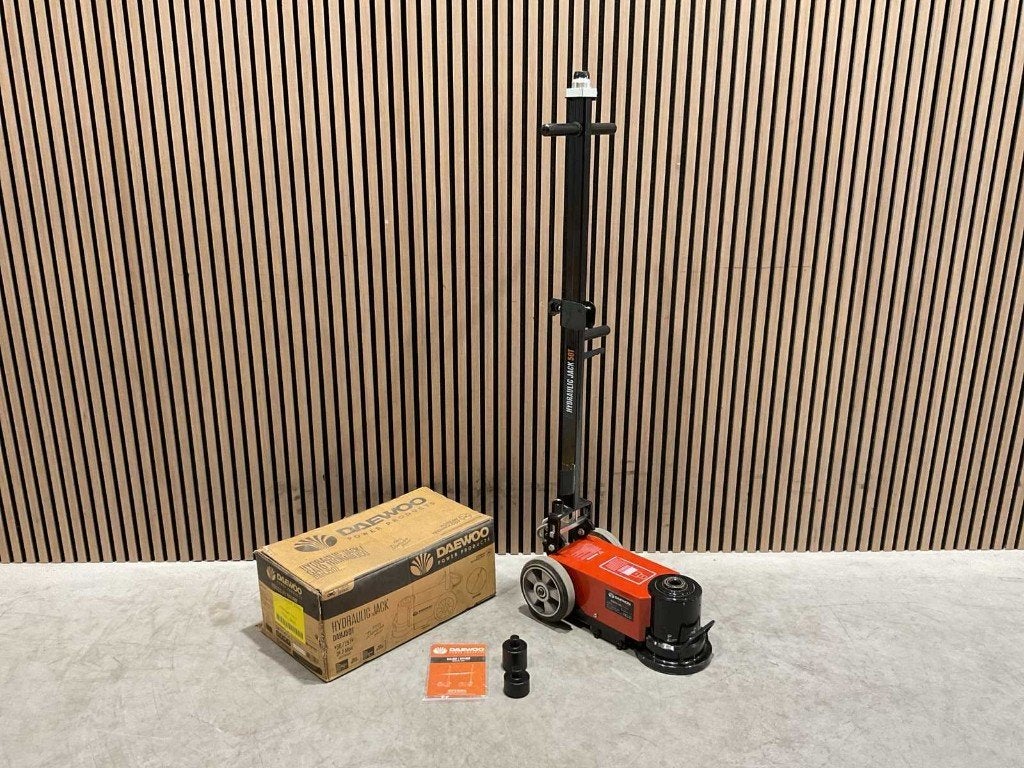Daewoo Garagekrik 50 of 80 ton‼️, Ophalen, Nieuw, Hydraulisch, Garagekrik