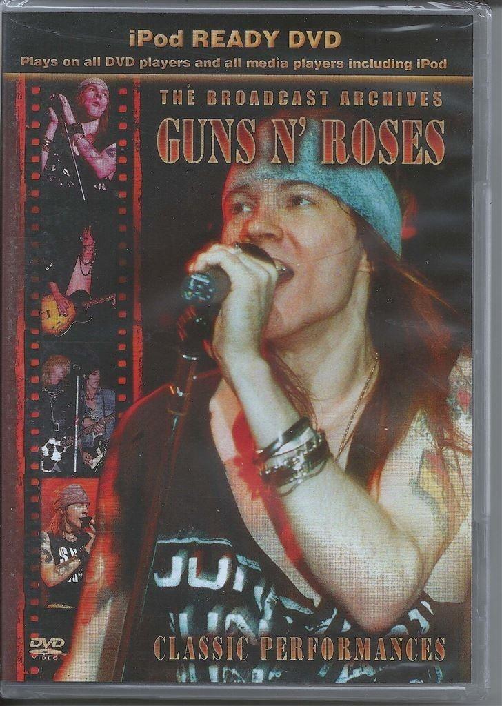 DVD van Guns 'n' Roses - The Broadcast archives classic, Alle leeftijden, Verzenden, Nieuw in verpakking, Muziek en Concerten