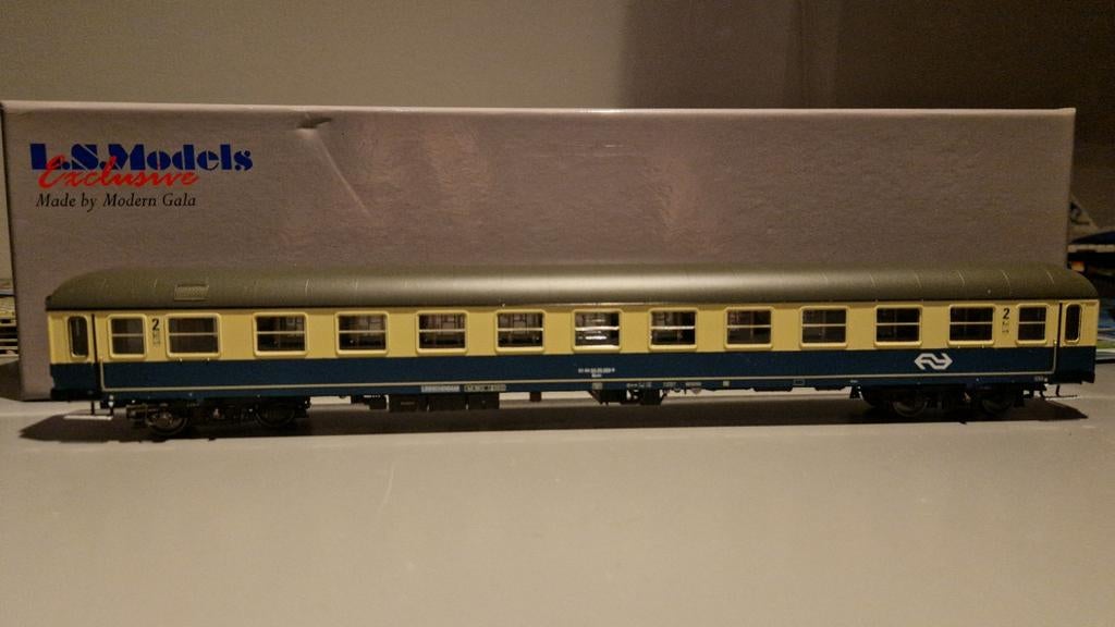 LS Models 44008 NS ligrijtuig couchette, Gelijkstroom, NS, Ophalen, Overige merken