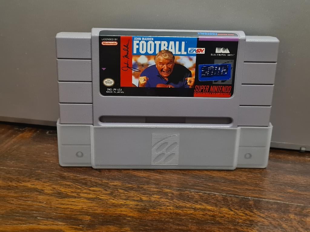 John Madden Football SNES NTSC, 1 speler, Ophalen of Verzenden, Zo goed als nieuw, Vanaf 3 jaar