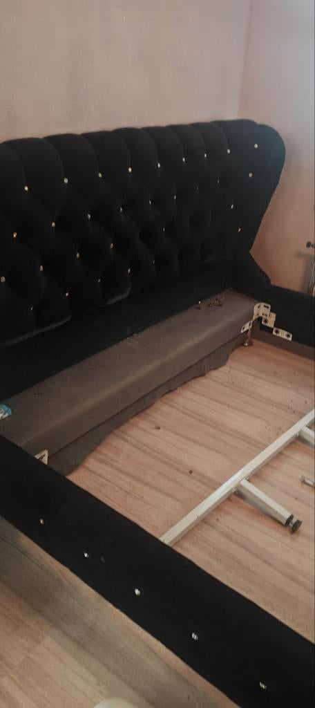 Bed, Huis en Inrichting, Slaapkamer | Bedden, Tweepersoons, Ophalen of Verzenden, Zo goed als nieuw, 160 cm