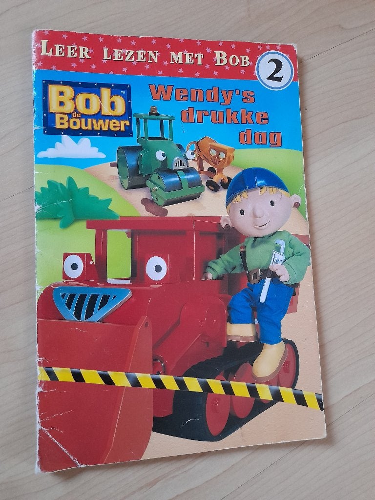 BOB DE BOUWER WENDY'S DRUKKE DAG 2 LEER LEZEN MET BOB, Ophalen of Verzenden, Gelezen, Fictie algemeen