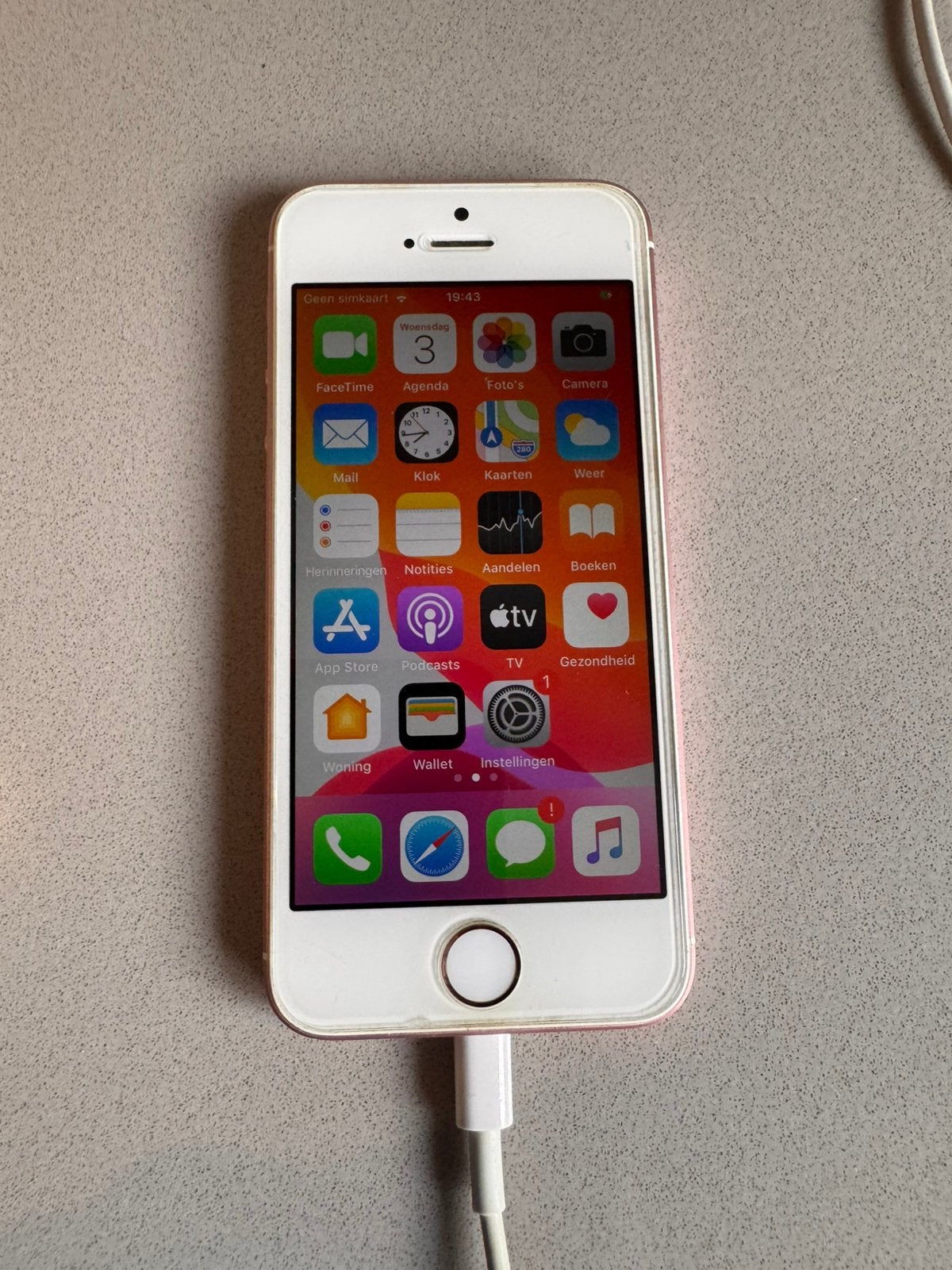 Iphone SE 1e generatie 128GB Rose Goud, Ophalen, Zo goed als nieuw, Roze, 128 GB