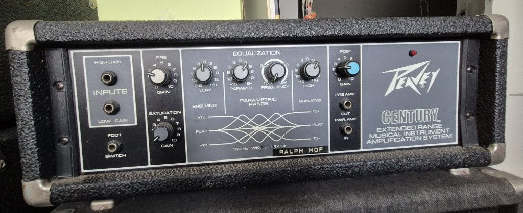 Peavey Century 200H amp + Session BC-100 Box, Ophalen, Gebruikt, Gitaar, 100 watt of meer