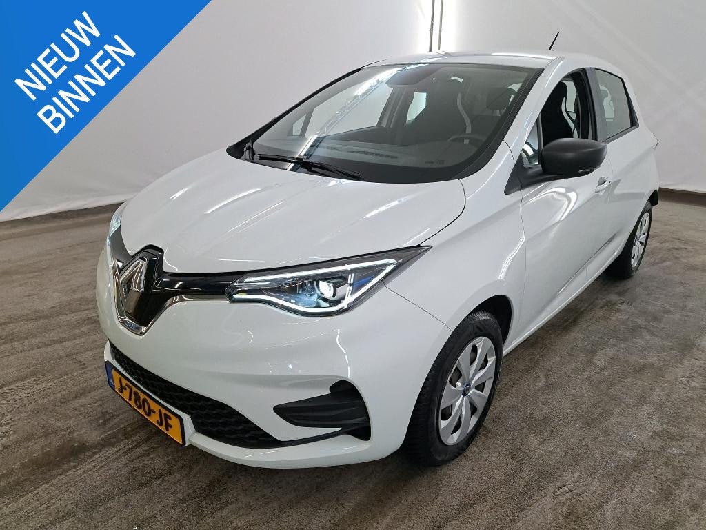 RENAULT ZOE R110 LIFE 52 kWh (87% SOH) I KOOPACCU I NAVIGATI, Stof, Gebruikt, Met garantie (alle), 180 min