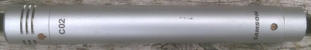 Microfoon voor instrument en zang, Samson C-02, Samson, Ophalen of Verzenden, Zo goed als nieuw, Instrumentmicrofoon