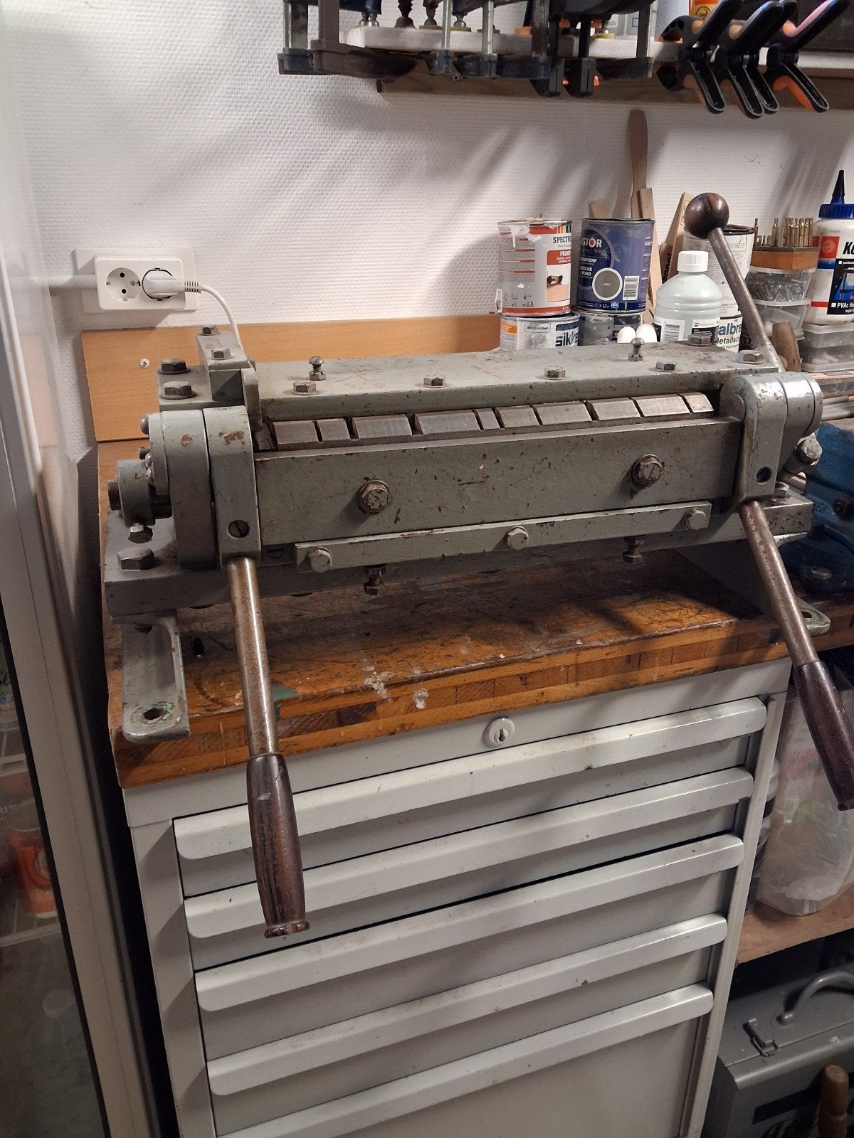 Robuuste plaatwerk buigmachine voor metaalbewerking, Ophalen