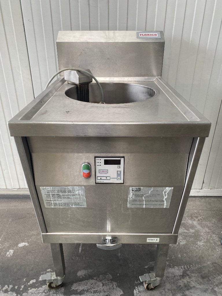 Florigo HR vis / friet frituur friteuse - pan ø40cm - 11kW, 4 liter of meer, Ophalen, Gebruikt