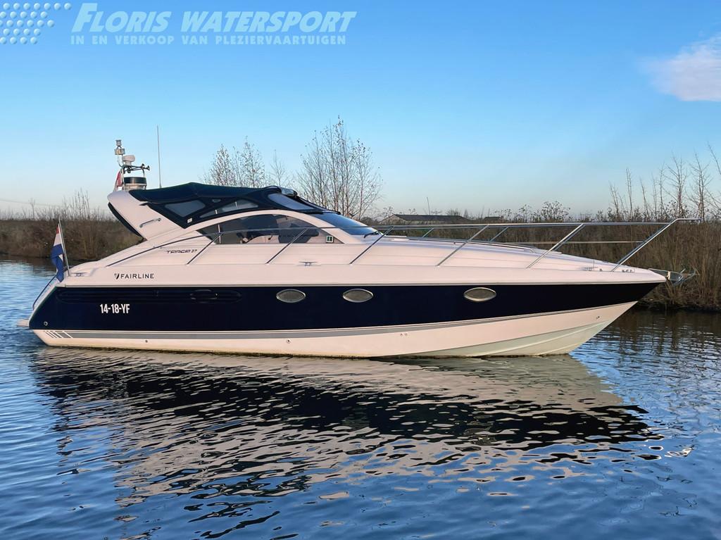 Fairline Targa 37 (bj 1997), Watersport en Boten, Gebruikt, Overige brandstoffen, 9 tot 12 meter, 50 pk of meer