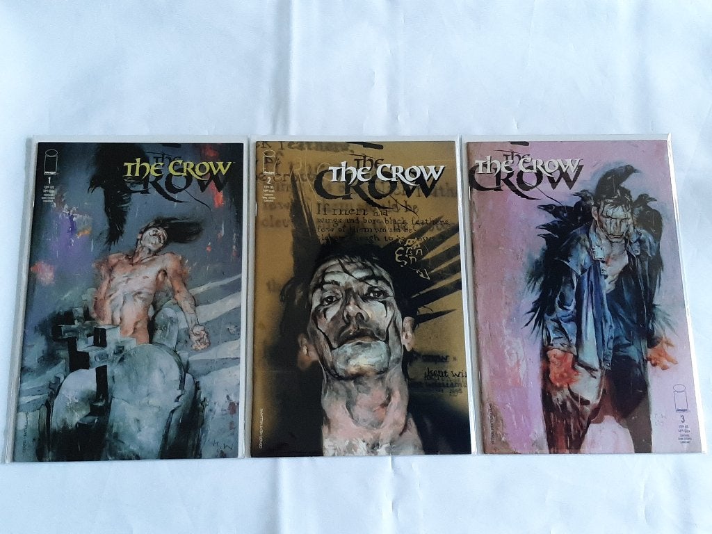 The Crow (1999 Image) # 1-3, Boeken, Meerdere comics, Ophalen of Verzenden, Zo goed als nieuw, Amerika