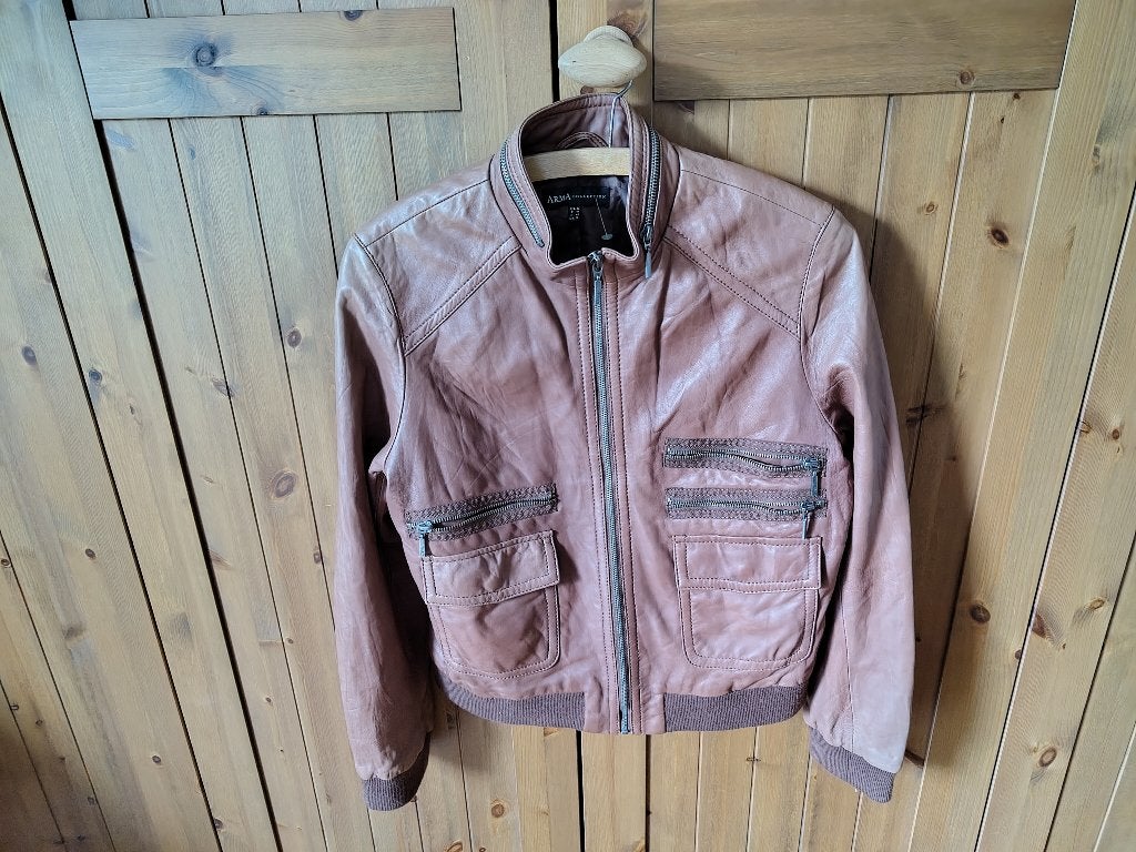 Bruin leren jasje van Arma Collectie, Bruin, Maat 42/44 (L), Ophalen of Verzenden, Arma Collection