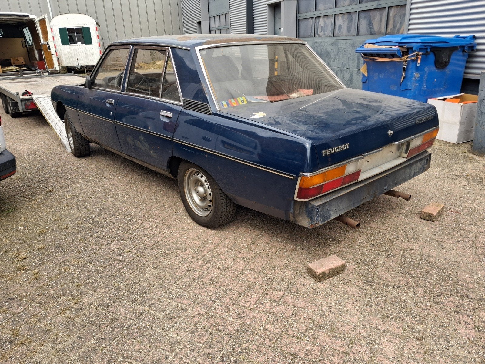 Peugeot 604 compleet voor onderdelen, Auto-onderdelen, Ophalen of Verzenden, Peugeot