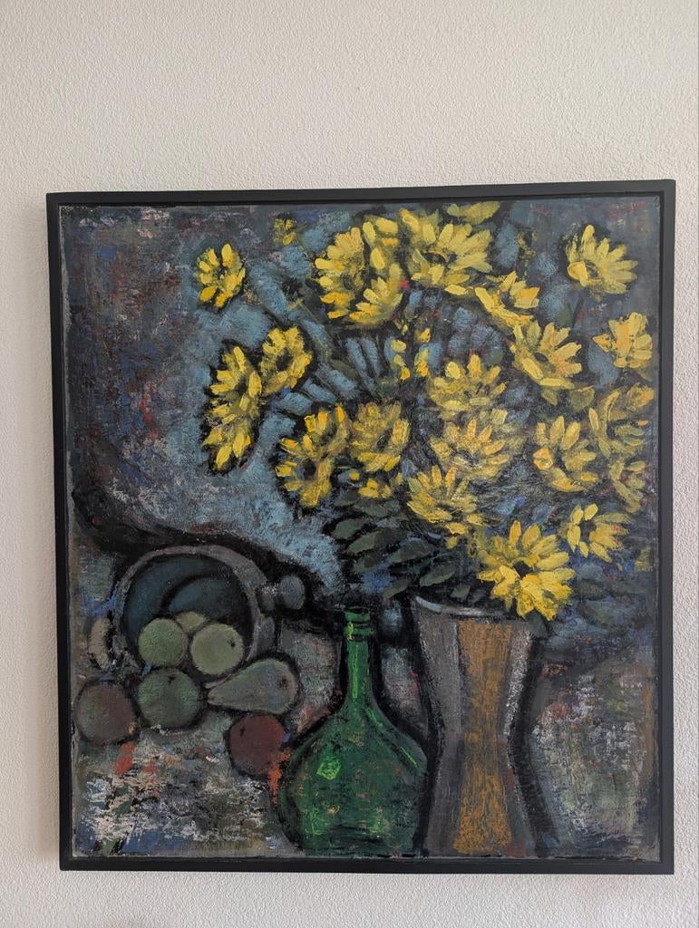 Van Wanrooij Levendig Olieverf Schilderij, Ophalen