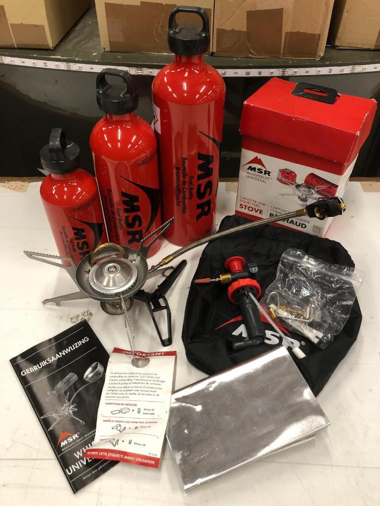 MSR - Whisperlite - Brander - GAS én BENZINE!, Nieuw, Ophalen of Verzenden, MSR, MSR