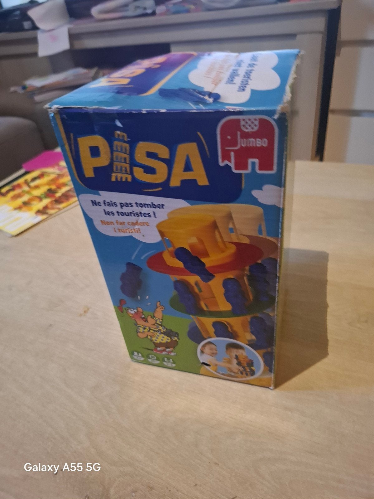 Pisa spel van Jumbo - Laat de toeristen niet vallen!, Jumbo, Ophalen of Verzenden, Vijf spelers of meer, Jumbo