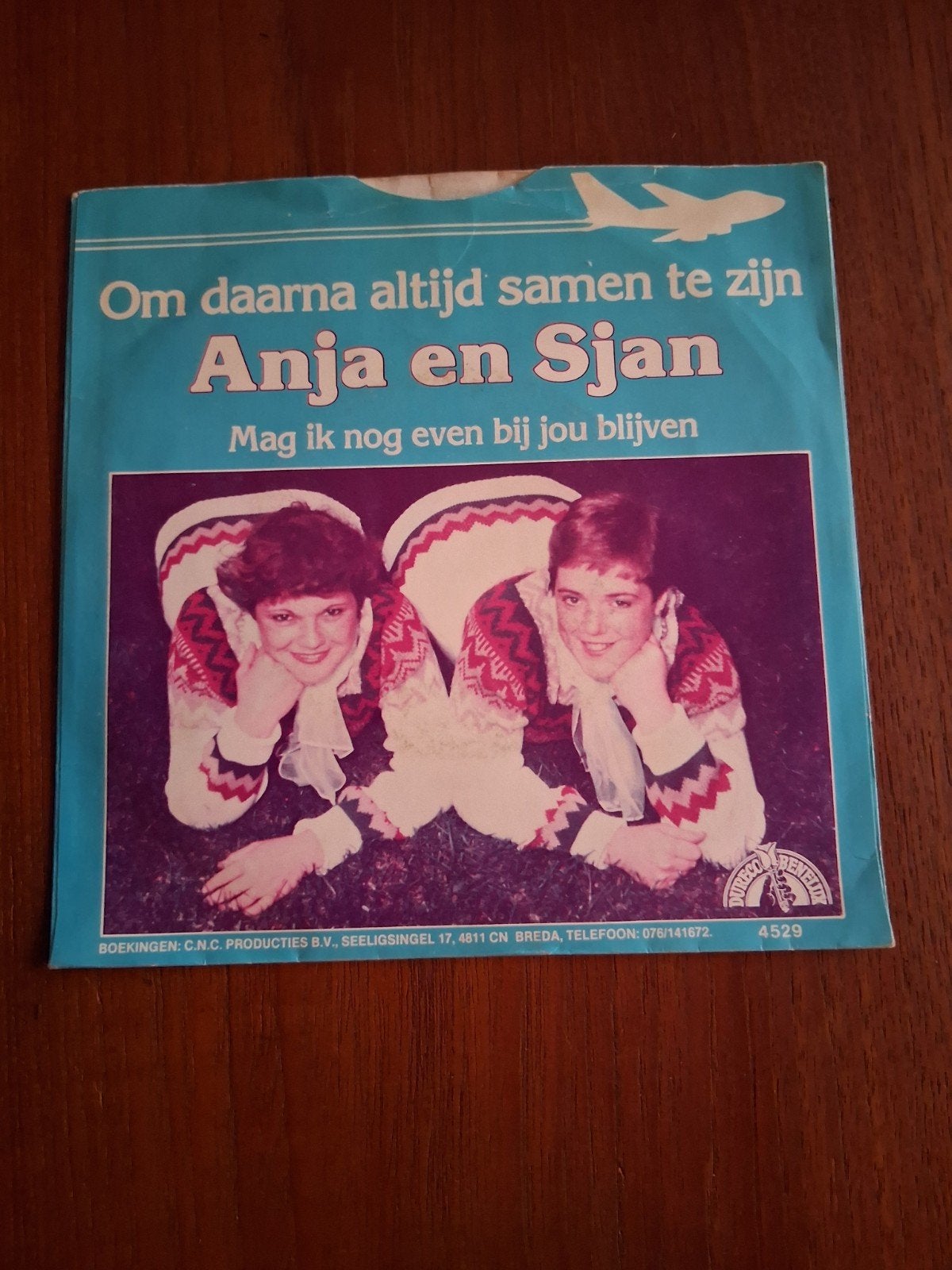 Anja en Sjan - Om daarna altijd samen te zijn., Gebruikt, 7 inch, Ophalen of Verzenden, Inclusief binnenhoes