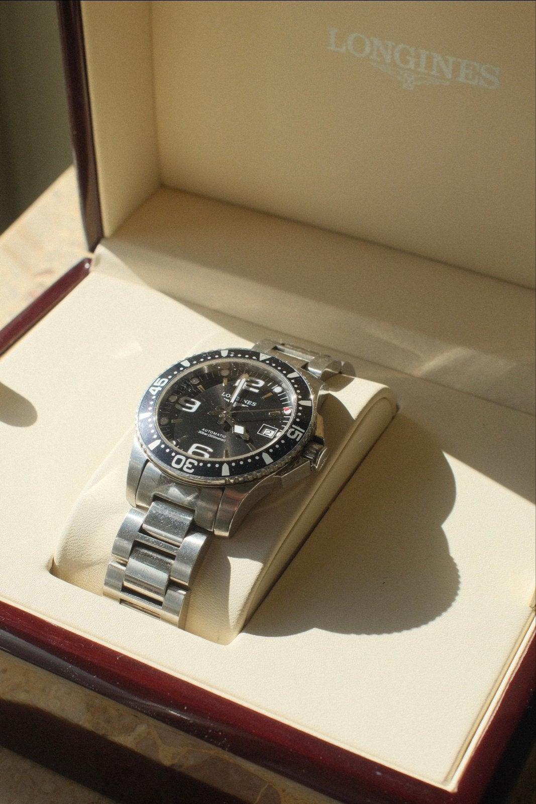 Longines HydroConquest 39mm Automatic L3.741.4.56.6 – 2019, Staal, Gebruikt, Staal, Polshorloge