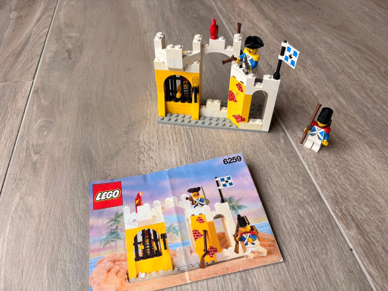 LEGO piraten gevangenis 6259, Gebruikt, Lego, Compleet, Complete set