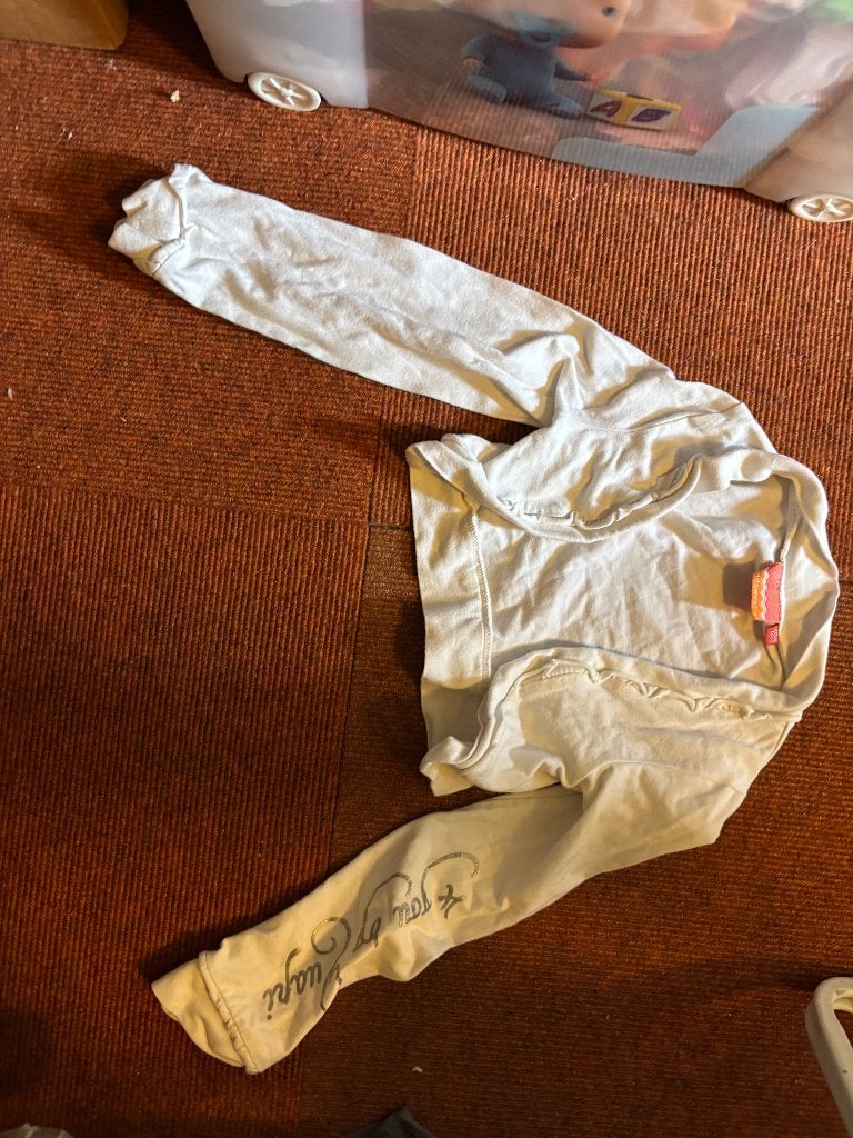 Bolero wit Quapi in maat 128, Ophalen, Gebruikt, Meisje, Trui of Vest