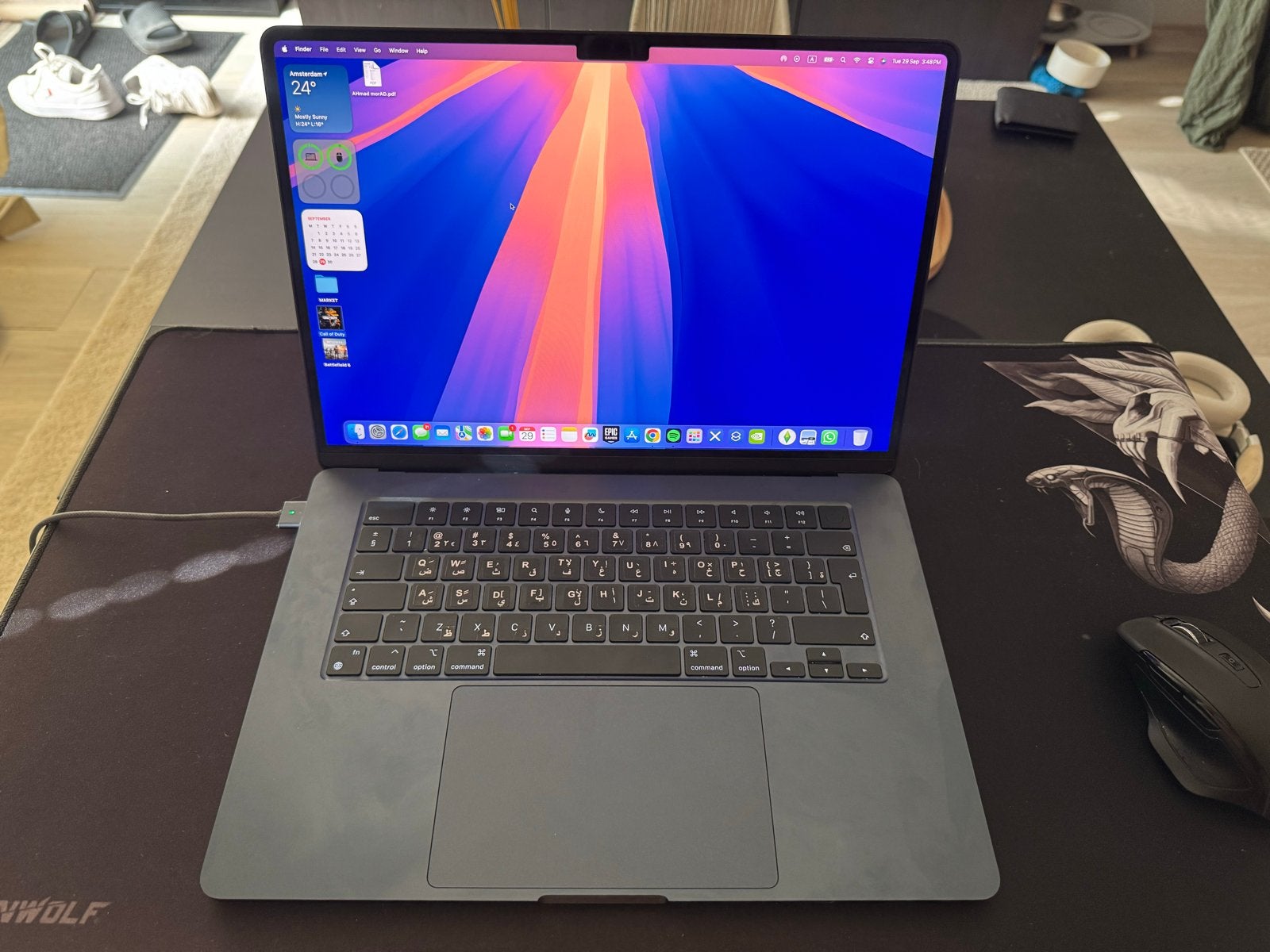 15-inch MacBook Air M2 (2023) - 8GB RAM, 256GB SSD