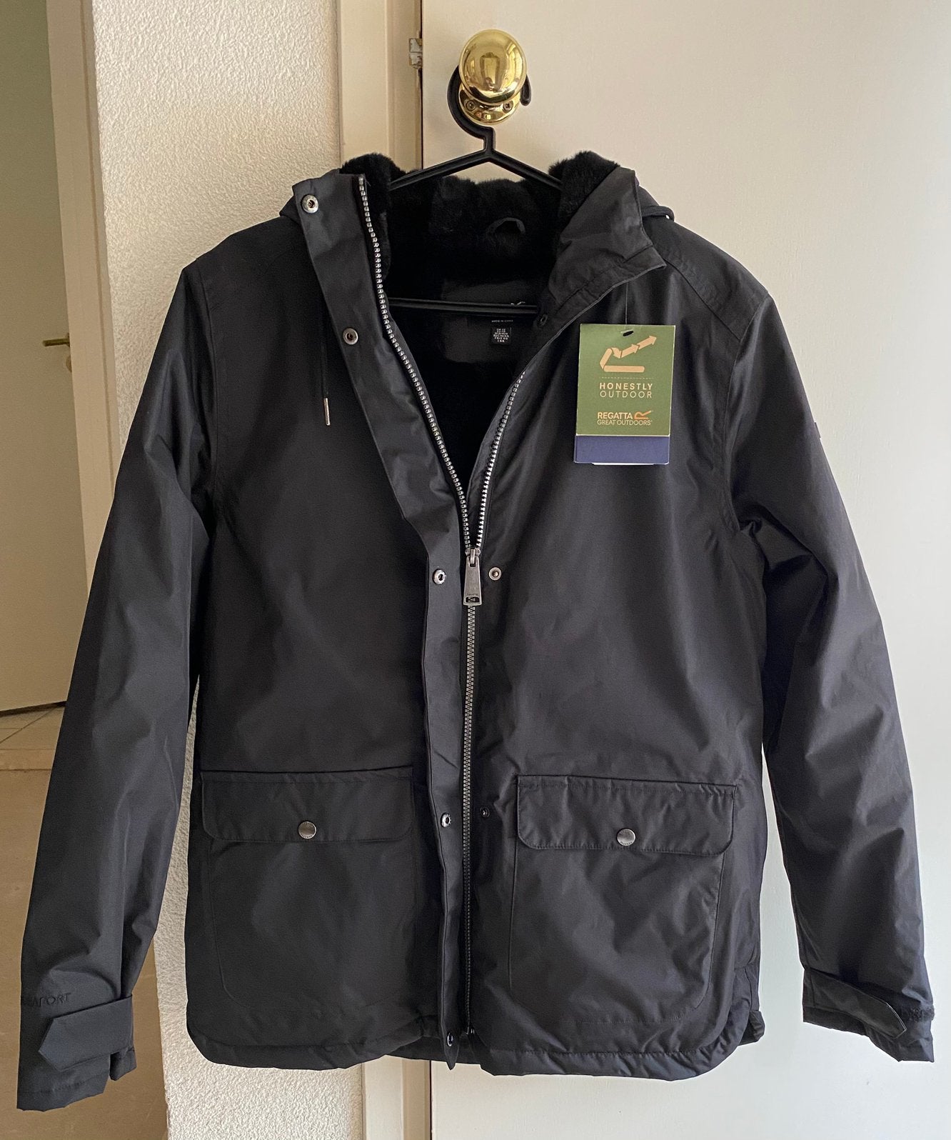 Regatta Outdoor jas jack EUR 38 - 40 NIEUW, Ophalen of Verzenden, Nieuw, Maat 38/40 (M), Zwart