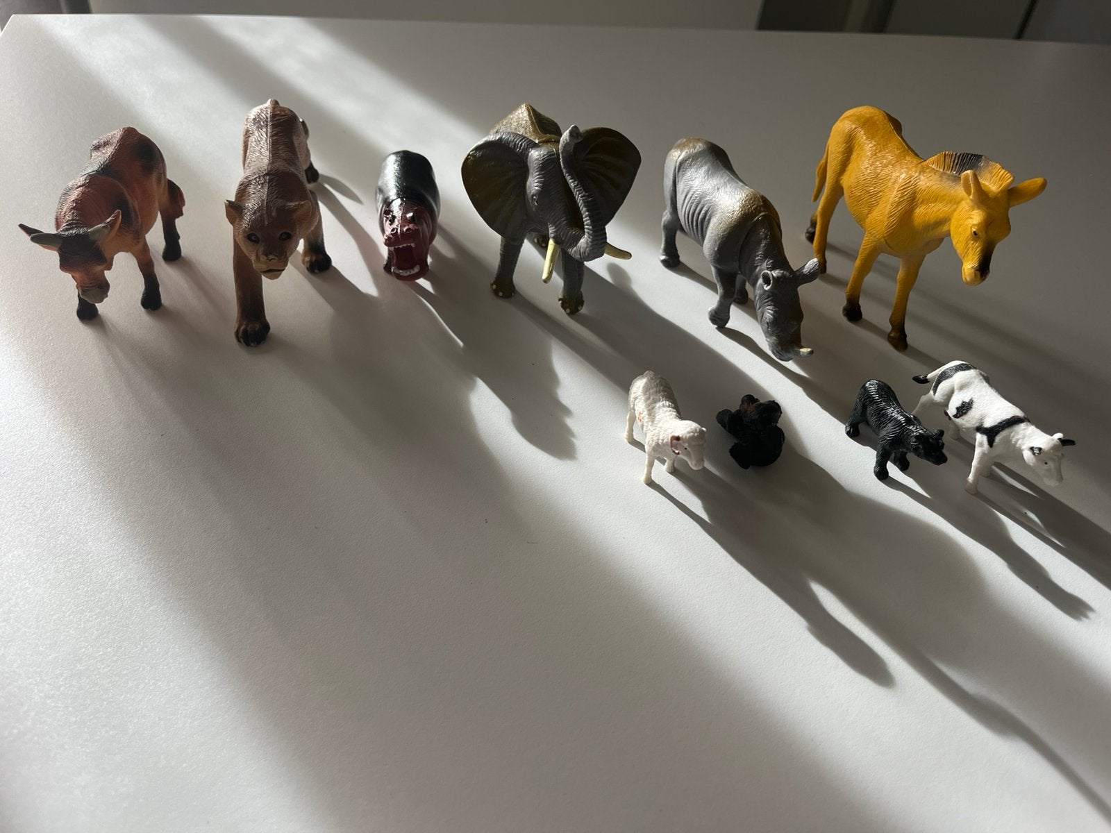 Schleich dieren collectie 10 stuks, Verzamelen, Ophalen of Verzenden, Gebruikt