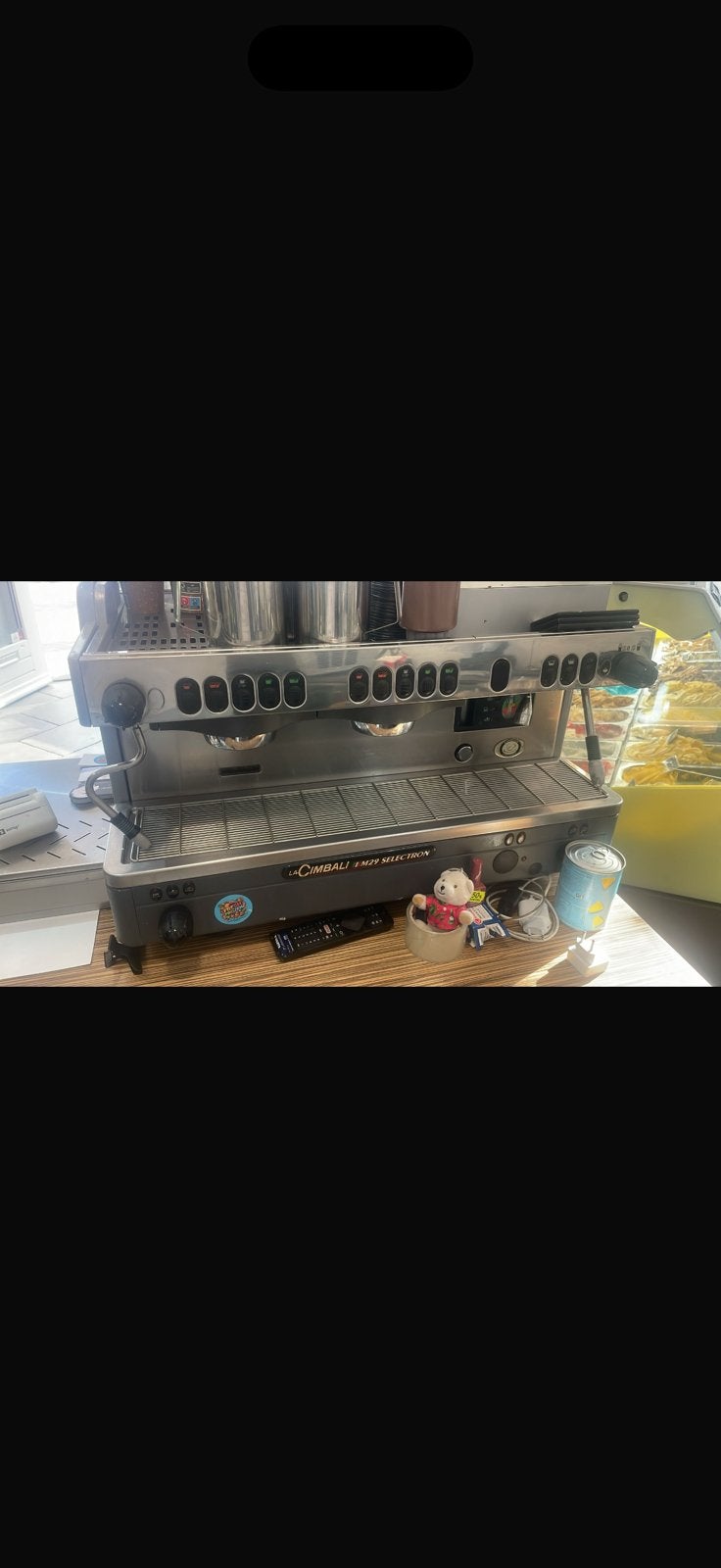 Professioneel koffiezetapparaat bonen, Ophalen