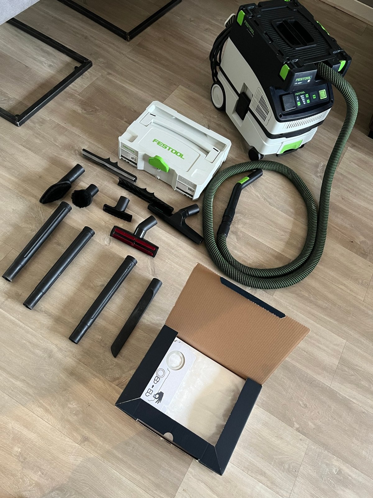 Festool Cleantec CTL MINI I stofzuiger met accessoires, Ophalen of Verzenden, Zo goed als nieuw