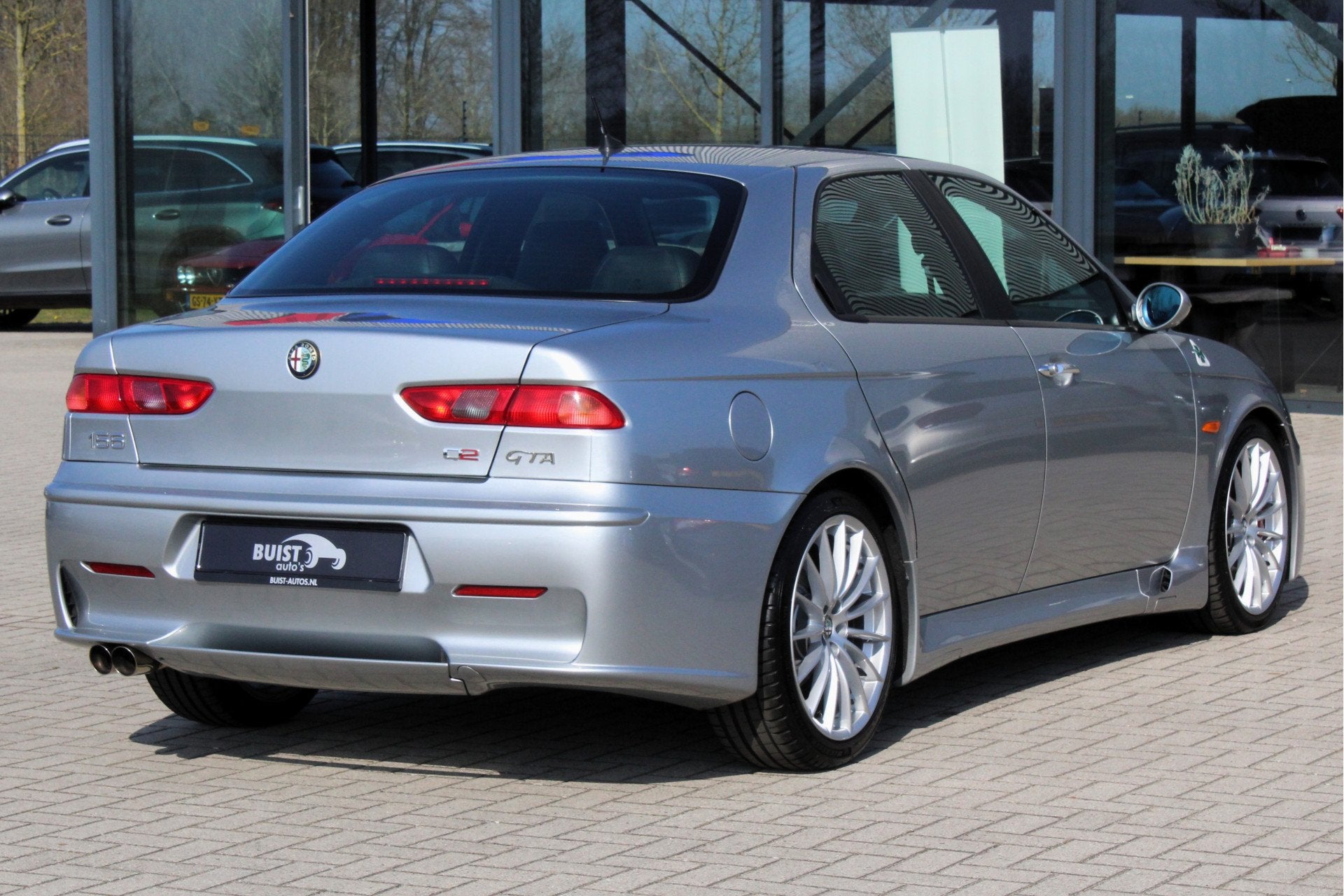Alfa Romeo 156 3.2 V6 GTA COMPLETE HISTORIE! (bj 2004), Gebruikt, Zwart, 252 pk, Leder