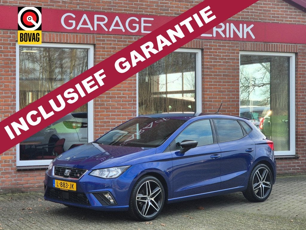 Seat Ibiza 1.0 TSI FR Business Intense 110PK 5drs clima, cru, Auto's, Seat, Bedrijf, Te koop, Ibiza, ABS, Achteruitrijcamera, Airbags