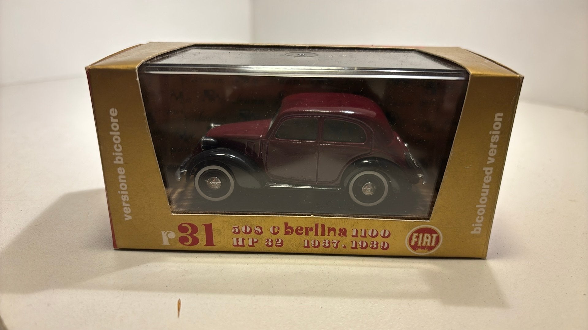 Fiat 508 c berlina red brumm 1.43, Overige merken, Auto, Ophalen of Verzenden, A