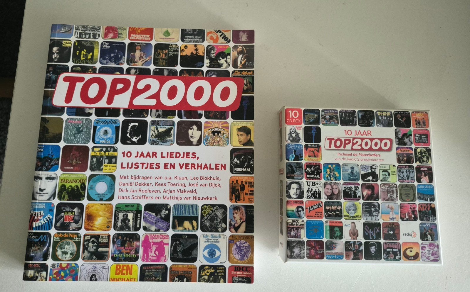 top 2000 boek + 10 cd box, Ophalen of Verzenden