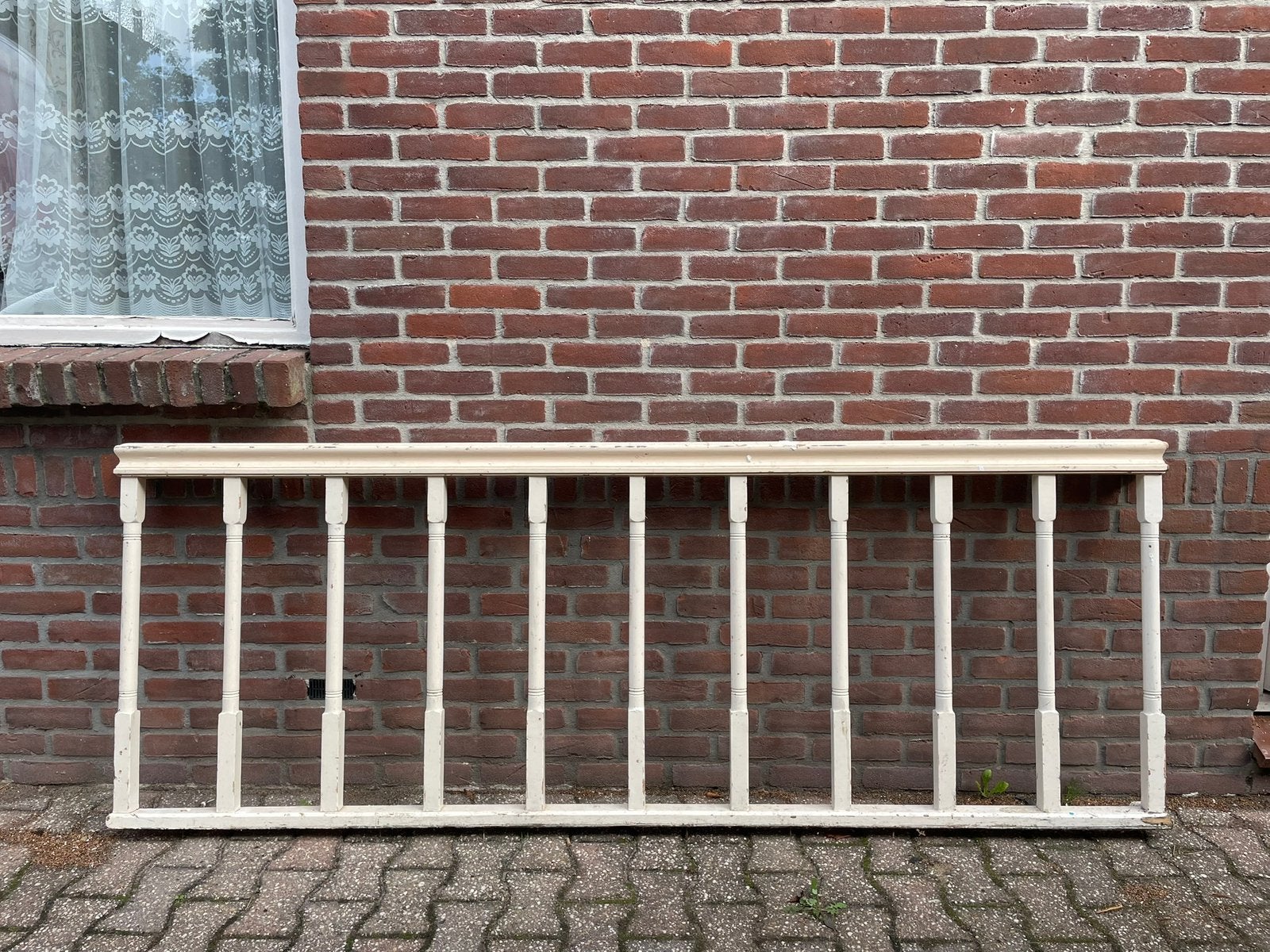 Klassieke houten balustrade - traphekje - vide hekwerk, Ophalen