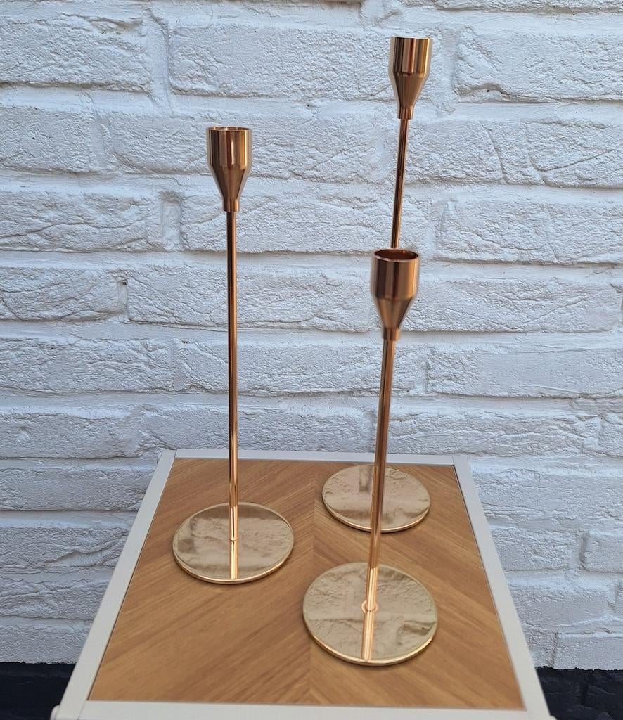 Gouden kaarshouders te huur, Ophalen, Nieuw