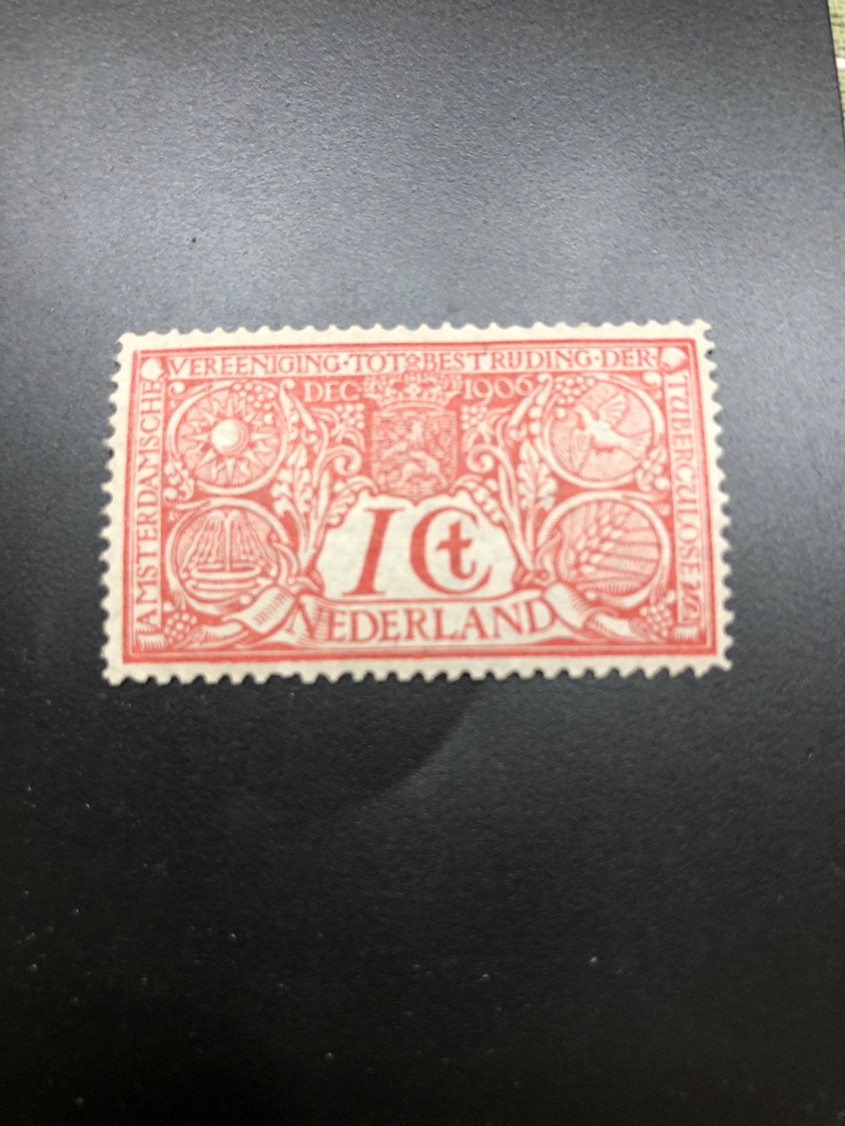 Nederlandse postzegel 1906 - Tuberculose Bestrijding, Postzegels en Munten, Verzenden, T/m 1940, Postfris