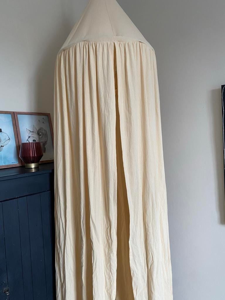 Klamboe voor baby- of kinderkamer - Crème/Lila, Kinderen en Baby's, Kinderkamer | Inrichting en Decoratie, Ophalen, Zo goed als nieuw