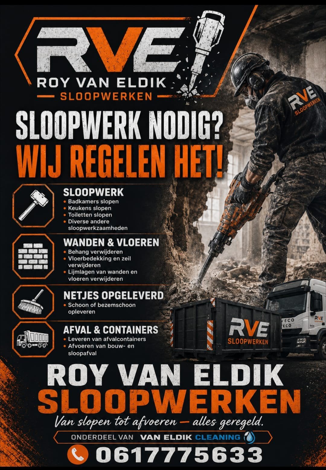 sloopwerken en opleveringen bouw