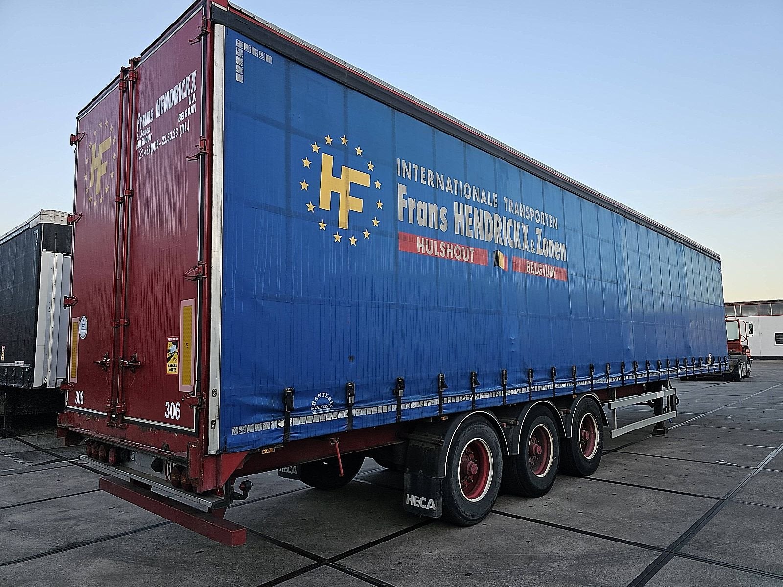 GROENEWEGEN DRO-12-27.3 BPW DRUM BRAKES HARD WOOD FLOOR BE A, Overige kleuren, Bedrijf, Aanhangers en Opleggers, Te koop