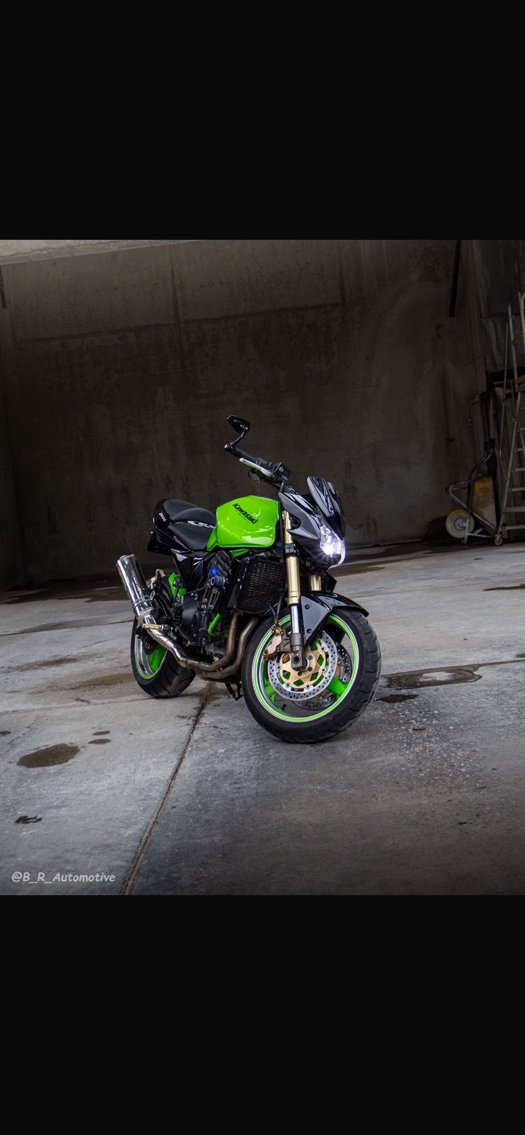Kawazaki Z1000 2003, Ophalen, Gebruikt