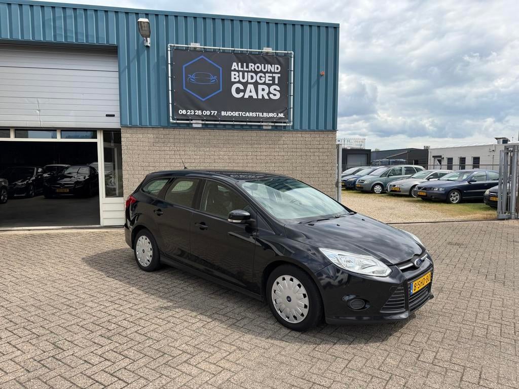 Ford Focus Wagon 1.6 TDCI ECOnetic Lease Trend, Euro 5, Stof, Gebruikt, Zwart