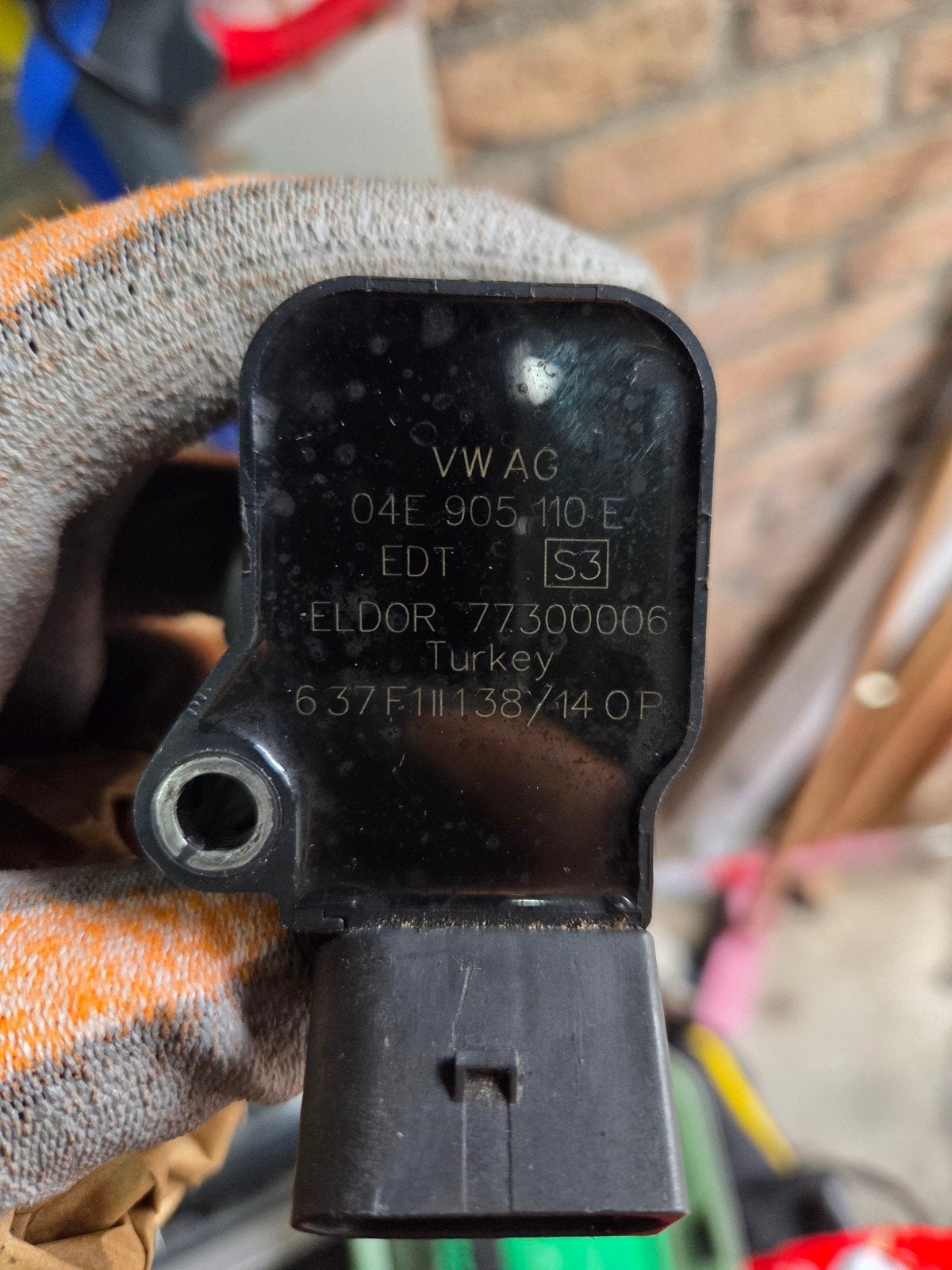 Bobine VW AG 04E 905 110 E - Eldor 77300006 4stuks, Ophalen of Verzenden