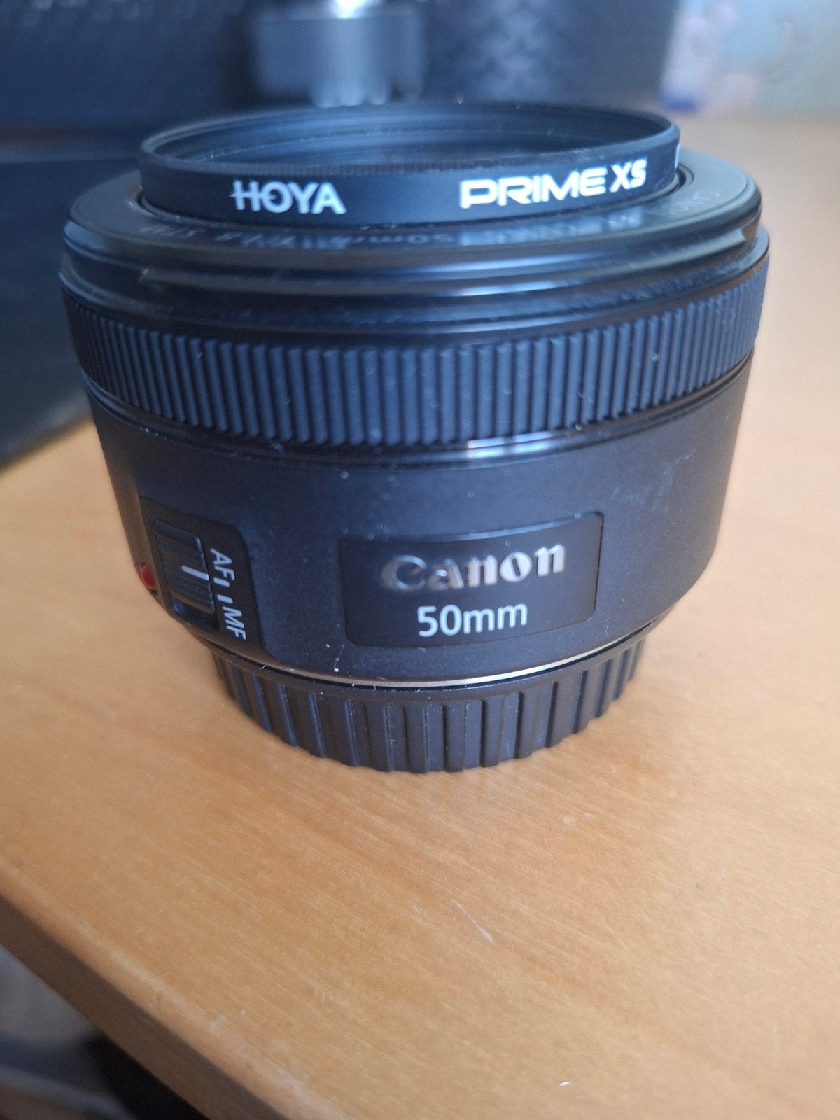 Canon EF 50 mm f1.8, Audio, Tv en Foto, Fotografie | Lenzen en Objectieven, Ophalen, Zo goed als nieuw, Standaardlens