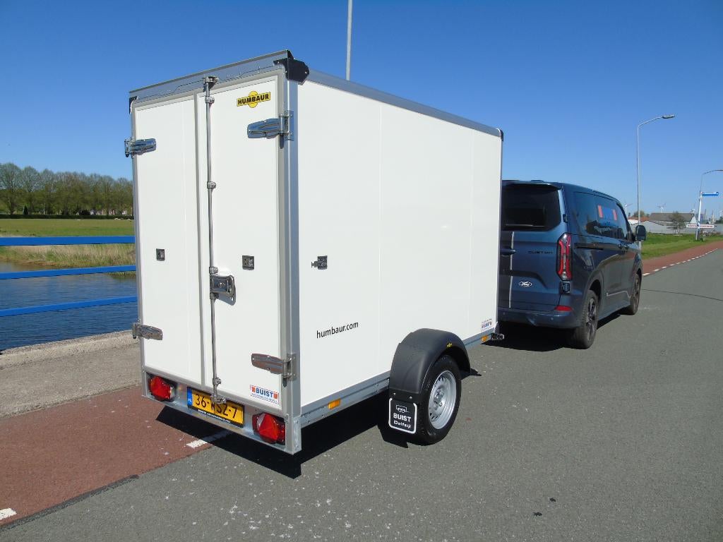 Humbaur HK132614-18PF30 enkelas gesloten Buist voorraad, Ophalen of Verzenden, Nieuw