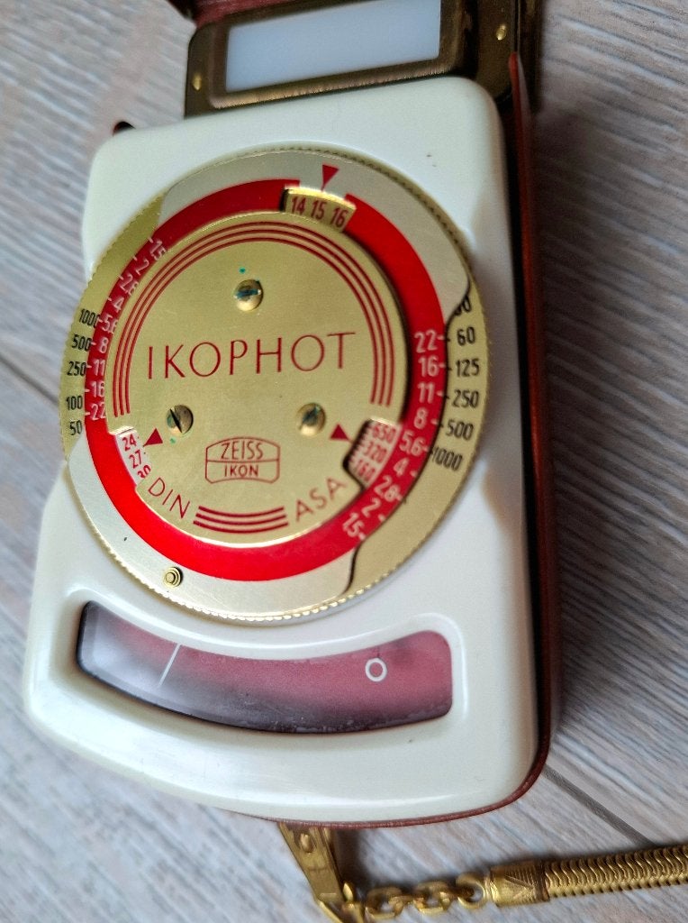 Zeiss Ikon Ikophot lichtmeter, Ophalen of Verzenden, Gebruikt, Overige typen
