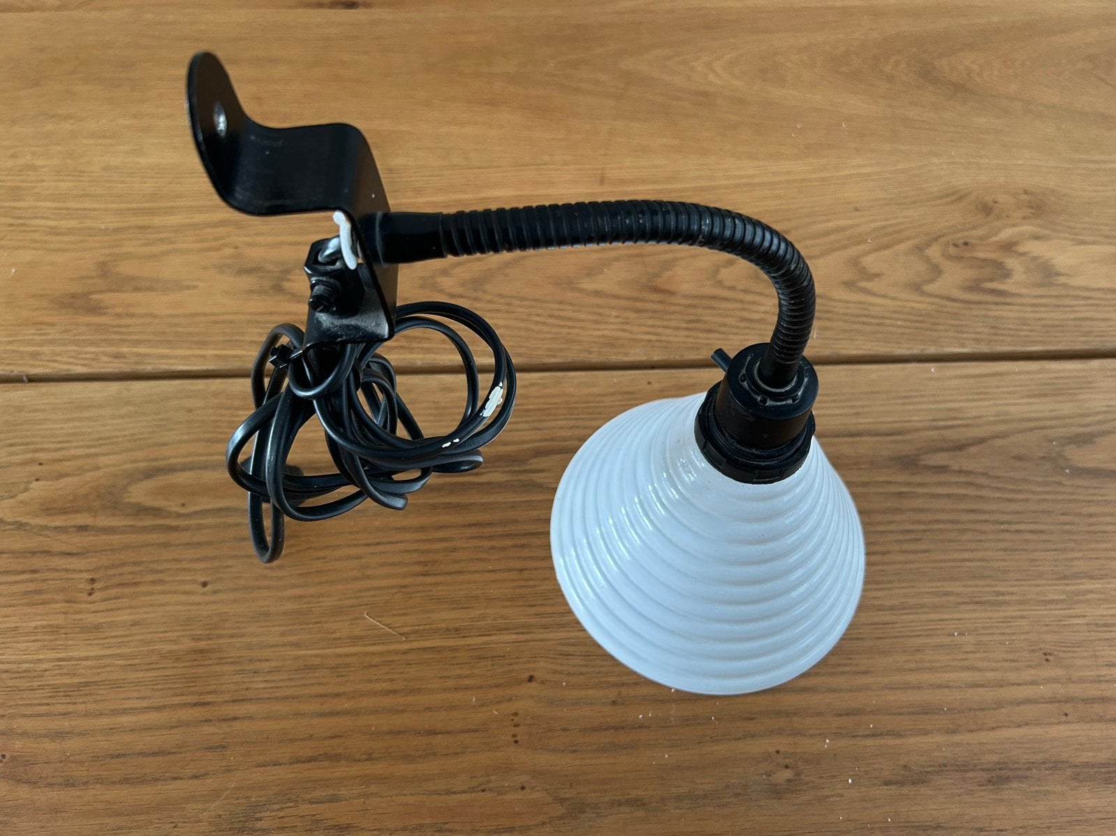 Vintage IKEA Snitt wall lamp, Metaal, Wit, Overige merken, Gebruikt